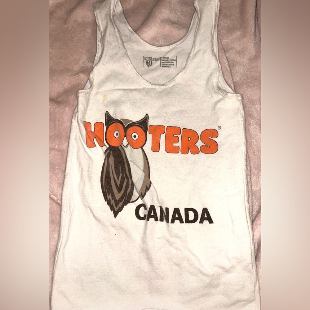 Authentic Hooters Canada uniform Tank Top